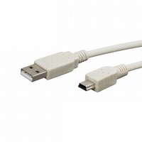 PRC PRC 20133 USB 2.0 A - mini USB 2.0 B (apa - apa) kábel 1.8m - Fehér