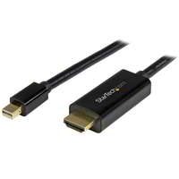 StarTech Startech MDP2HDMM3MB mini DisplayPort v1.2 - HDMI 1.4 Adapter kábel 3m Fekete