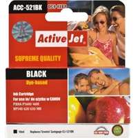 ActiveJet ActiveJet (Canon CLI-521BK) Chipes Tintakazetta Fekete