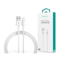 Devia Devia Smart Cable iPhone 5/5S/5C/SE/iPad 4/iPad Mini Lightning kábel 1m - Fehér