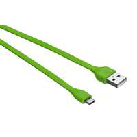 Trust Trust 20138 Flat Micro-USB 2.0 adat- és töltőkábel 1m - Zöld