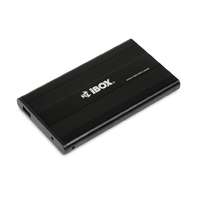 iBox iBox IEU3F02 HD-02 2.5" USB 3.0 Külső HDD ház Fekete