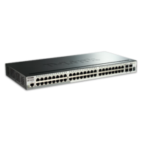 D-link D-Link DGS-1510-52X 48-port SmartPro Gigabit Switch + 4-port SFP+ - Fekete