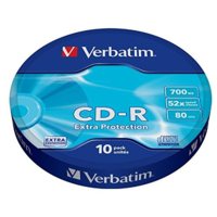 Verbatim Verbatim CD-R Íható 82' 52x CD Lemez (10db/csomag)
