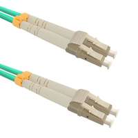 Qoltec Qoltec 54081 LC/UPC Optikai Duplex kábel 15m - Türkiz