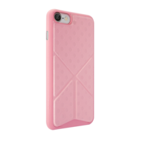 Ozaki Ozaki O!coat 0.3 + Totem Versatile iPhone 7 bőr tok 4.7" - Pink