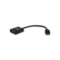 Equip Equip HDMI - VGA Adapter 0.3m Fekete