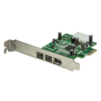 StarTech Startech PEX1394B3 PCIe - Firewire 400 + 2x Firewire 800 Port bővítő