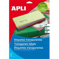 Apli Apli 48,5x25,4 mm kerekített sarkú poliészter etikett 440 etikett/csomag