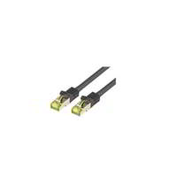 M-CAB M-CAB 3718 S/FTP CAT7 patch kábel 7.5m - Fekete