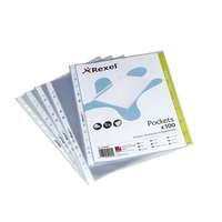 Rexel Rexel Genotherm A4 lefűzhető 80 mikron - Átlátszó (100 db)