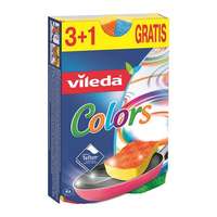 Vileda Vileda Pure Active Colors Mosogatószivacs - 3+1 db
