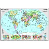 Stiefel Stiefel "Föld országai/Gyermek-világtérkép" Kétoldalas 45x66 cm Könyökalátét