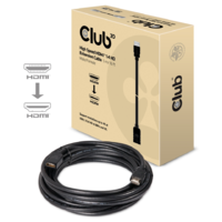 Club3D Club3D CAC-1320 HDMI (apa - anya) kábel 4m - Fekete