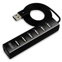 Unitek Unitek Y-2160 USB 2.0 HUB (7 port) Fekete