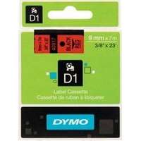 Dymo Dymo D1 festékszalag kazetta 9x7m fekete/piros