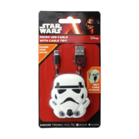 Lazerbuilt Lazerbuilt Star Wars micro USB - USB kábel 1.0m - Trooper Edition