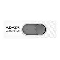 ADATA ADATA 64GB UV220 USB 2.0 Pendrive - Fehér/Szürke