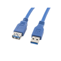 Lanberg Lanberg USB 3.0 AM-AF hosszabbító kábel 1.8m - Kék