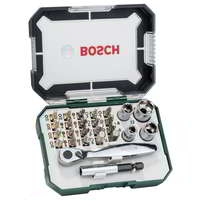 Bosch Bosch 2607017322 Csavarozófej és Dugókulcs készlet - 26 részes