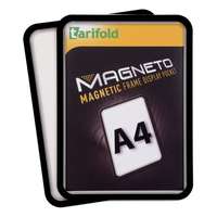 Tarifold Tarifold Magneto A4 Mágneses Tasak mágneses háttal - Fekete (2 db)