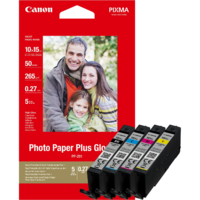 Canon Canon CLI-581XL Tintapatron Multipack + Plus Glossy II Fotó papír (50db)