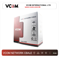 VCOM Vcom NC614-305 U/UTP CAT6 Falikábel 305m Szürke