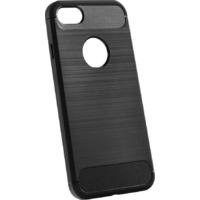Forcell Forcell Carbon Apple iPhone 5/5S/SE Hátlap Tok - Fekete