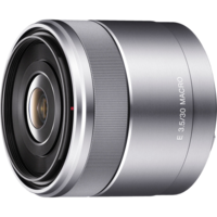 Sony Sony E 30mm f/3.5 Macro objektív - Ezüst