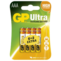GP GP B19118 Ultra alkáli AAA Ceruzaelem (6+2db/blister)