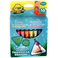 Crayola Crayola 52-016T Mini Kids: Háromszög tömzsi viaszkréták - 16 db