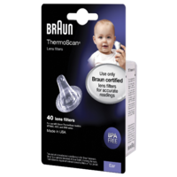 Braun Braun LF40 szűrőkészlet ThermoScan IRT fülhőmérőkhöz (40 db / csomag)