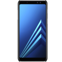 Nillkin Nillkin Super Frosted Samsung Galaxy A8+ (2018) Hátlap Tok - Fekete