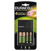 Duracell Duracell CEF14 4 x AA/AAA NiMH Akkumulátor 4órás töltő + 2db AA 2db AAA
