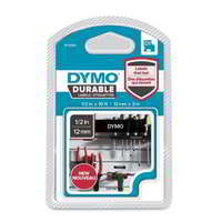 Dymo Dymo D1 Feliratozógép szalag 12 mm x 3 m - Fekete-fehér