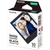 Fujifilm Fujifilm Instax Square Black Film Fekete keretes instant fotópapír (10 db / csomag)