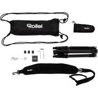 Rollei Rollei 22578 Compact Traveler No.1 Carbon Kamera állvány (Tripod) - Fekete