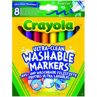 Crayola Crayola 58-8328 Lemosható vastag filctoll - Vegyes színek (8db)