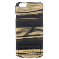 Man and Wood Man and Wood B1710B Label Apple iPhone 6/6S Fa Védőtok - Fehér ébenfa