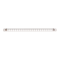 Nikomax Nikomax NMC-RP24-BLANK-HU-MT 19" Patch panel - 24 port