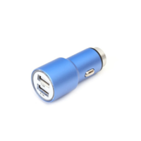 Omega Omega USB 2 portos autós töltő (5V / 2.1A) - Kék