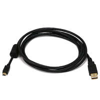 Egyéb USB 2.0 Mini 5Pin kábel 5.0m - Fekete