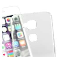 N/A Apple iPhone X Ultravékony Szilikon Hátlap Tok - Átlátszó