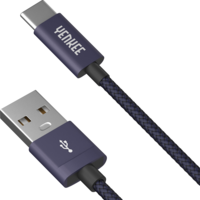 Yenkee Yenkee YCU 302 BE USB-A - USB-C (apa - apa) kábel 2m - Lila
