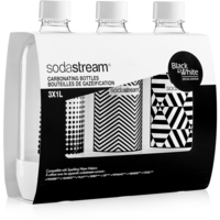 SodaStream SodaStream SODA Jet Fekete - Fehér szett 0.9l - 3db/csomag