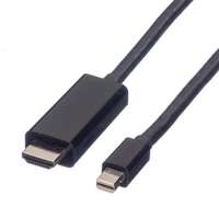 Value Value11.99.5797-10 Mini DisplayPort - DisplayPort (apa - apa) kábel 3m - Fekete