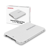 Axagon Axagon RSS-M2SD M.2 SATA B-Key - SATA SSD adapter ház - Ezüst