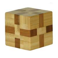 Eureka Eureka 3D Bambusz puzzle - Cube ördöglakat