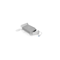 RaidSonic IcyBox IB-AC705-6G 3.5"/2.5" USB 3.0 Külső HDD ház - Fehér/Áttetsző