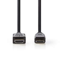 Nedis Nedis CVGP34500BK15 Nagy sebességű HDMI - HDMI Mini kábel Ethernet átvitellel 1,5m Fekete